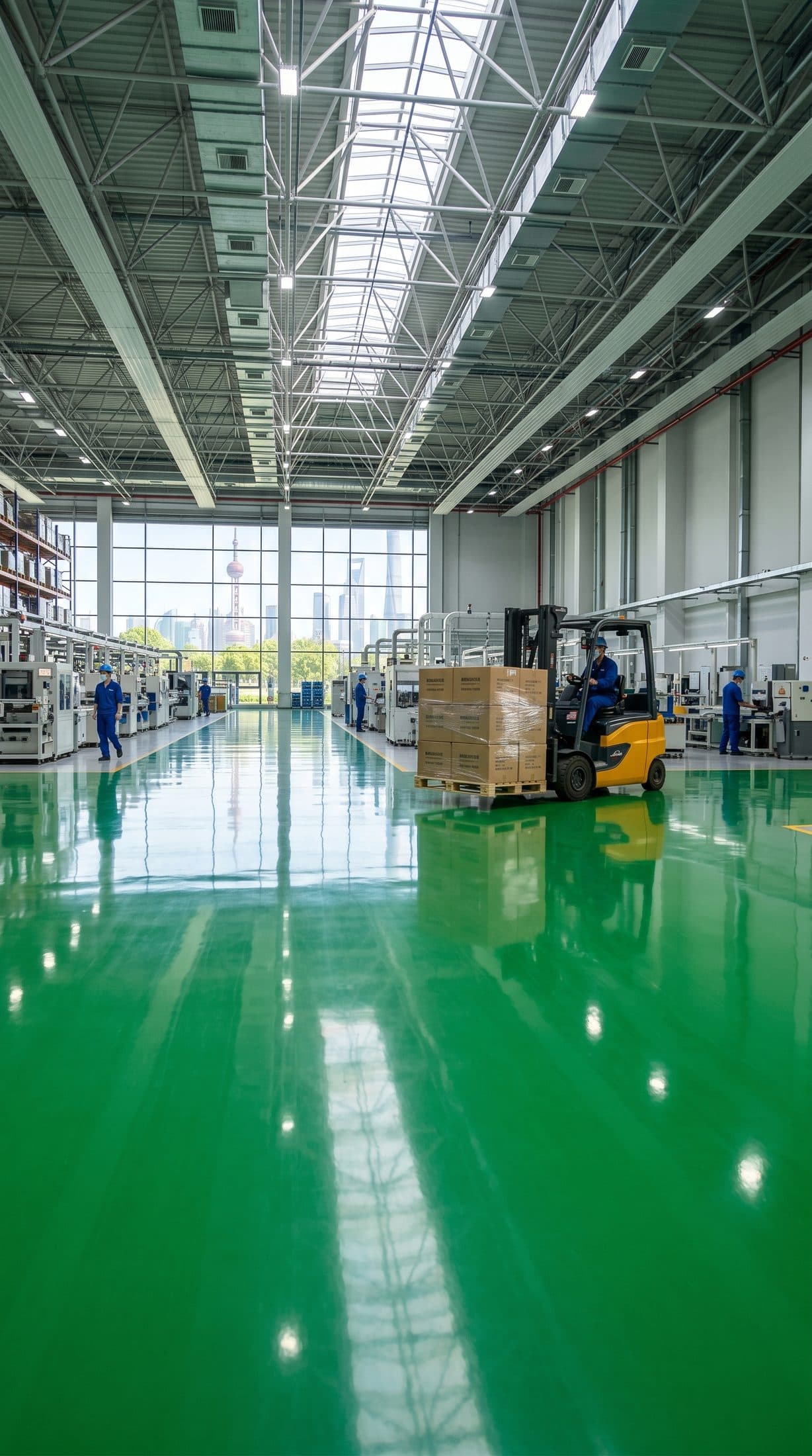 大型工厂地坪项目施工图2